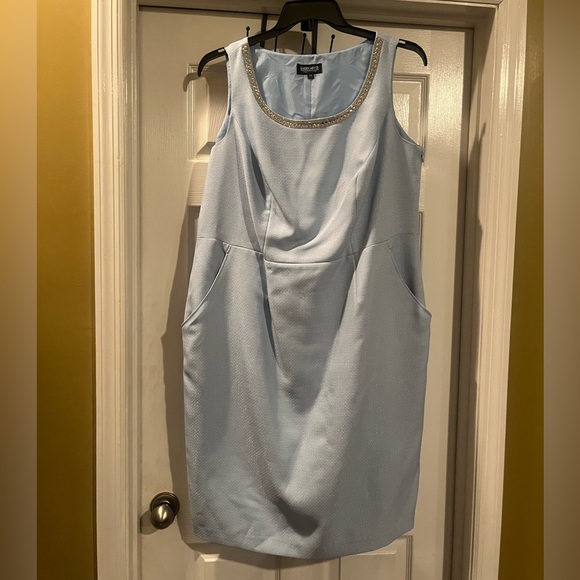 John Meyer Light Blue Women's  Dress Suit 14W - Picture 7 of 10